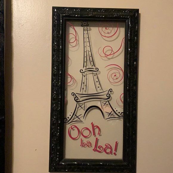 Paris Theme wall Decor (like new) - Picture 1 of 2